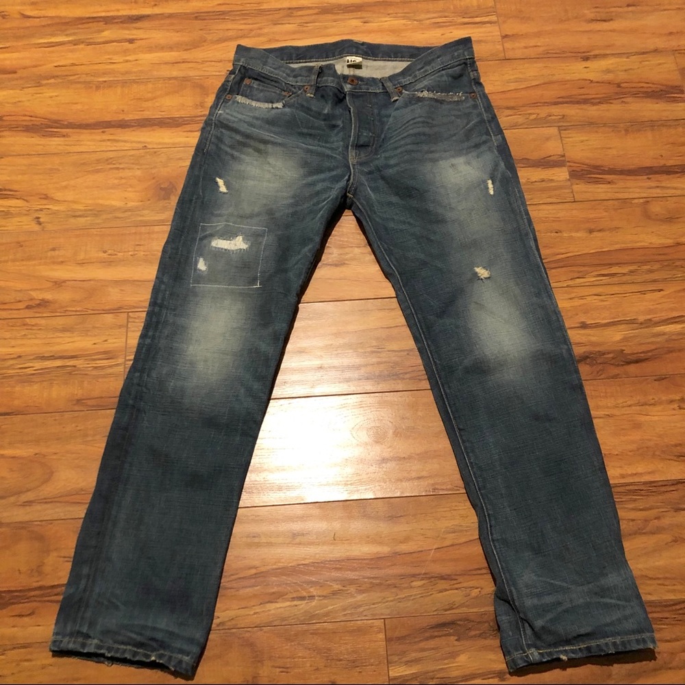 NSF Straight Slouch Boyfriend Jeans